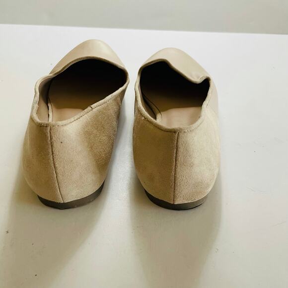 Aldo Cream  Round Toe Flat Loafers Shoe 6 - Picture 3 of 8